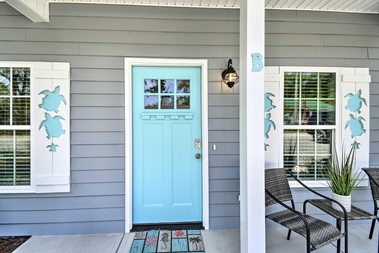 Ocean Isle Beach Home With Shared Lanai And Grill Exterior foto